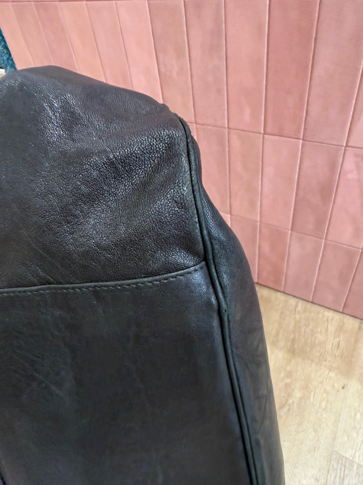 Sac noir yves Saint Laurent - noir - cuir 01/06