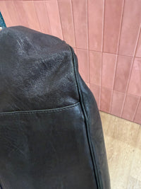 Sac noir yves Saint Laurent - noir - cuir 01/06