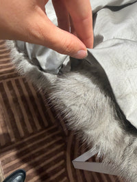 Manteau en vison gris taille 38 26/08