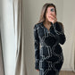 Robe noire Karl Lagerfeld noire T.38