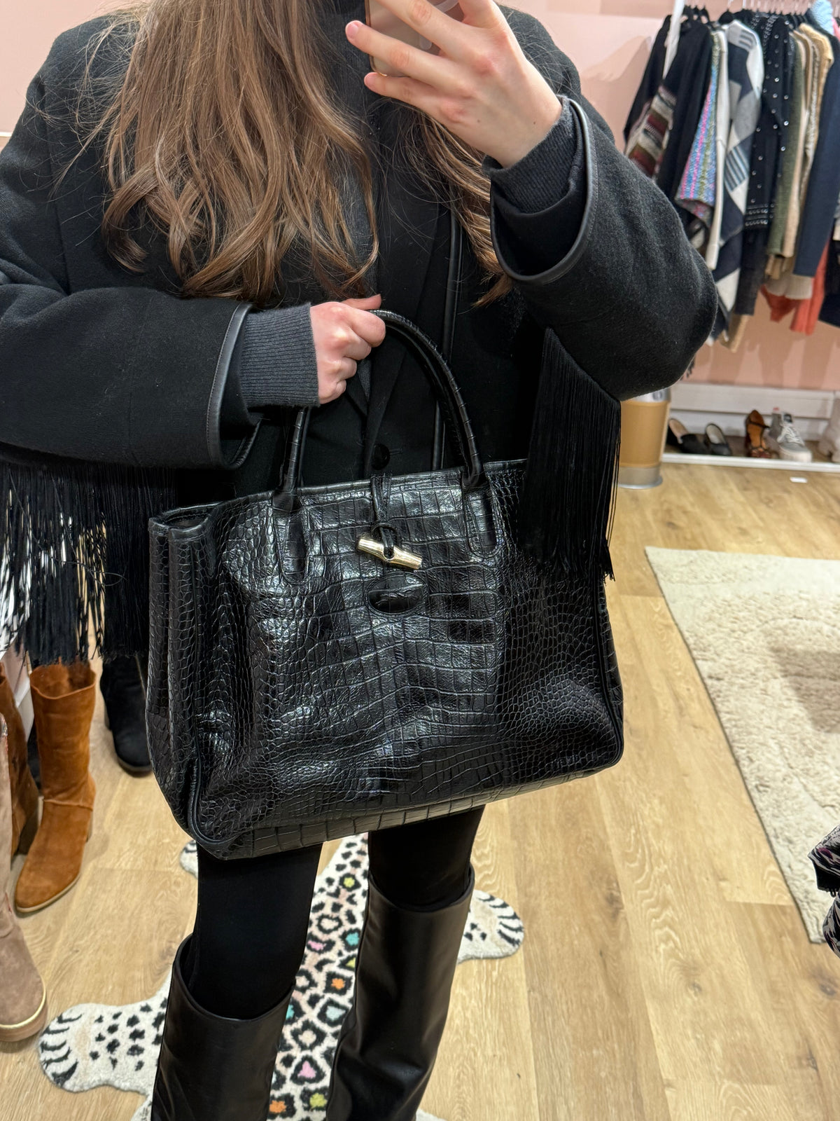 Sac en cuir Longchamp