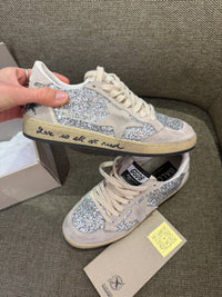 Golden Goose - Beige argenté - Baskets beige argenté - T.36