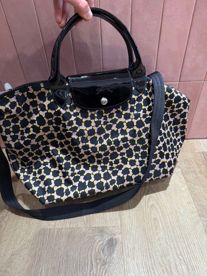 Sac - Longchamp - Noir et jaune - T.TU