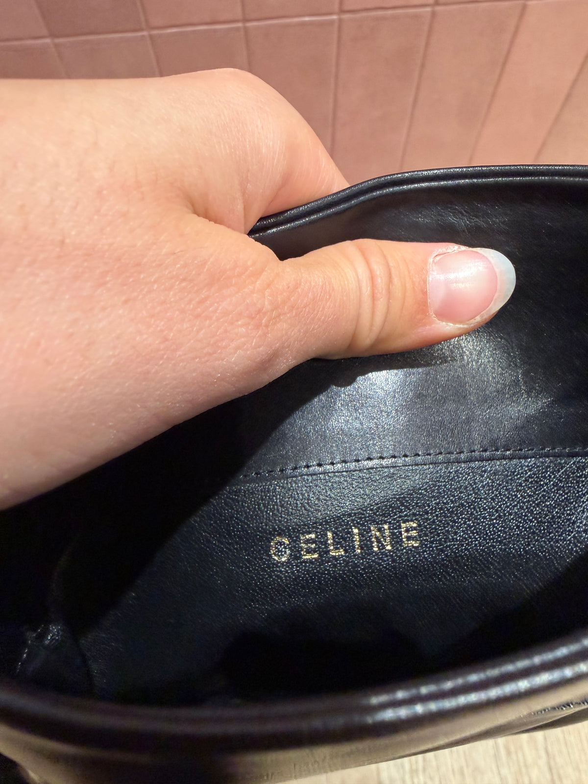 Bottes noir Céline T.36 1/2 23/09