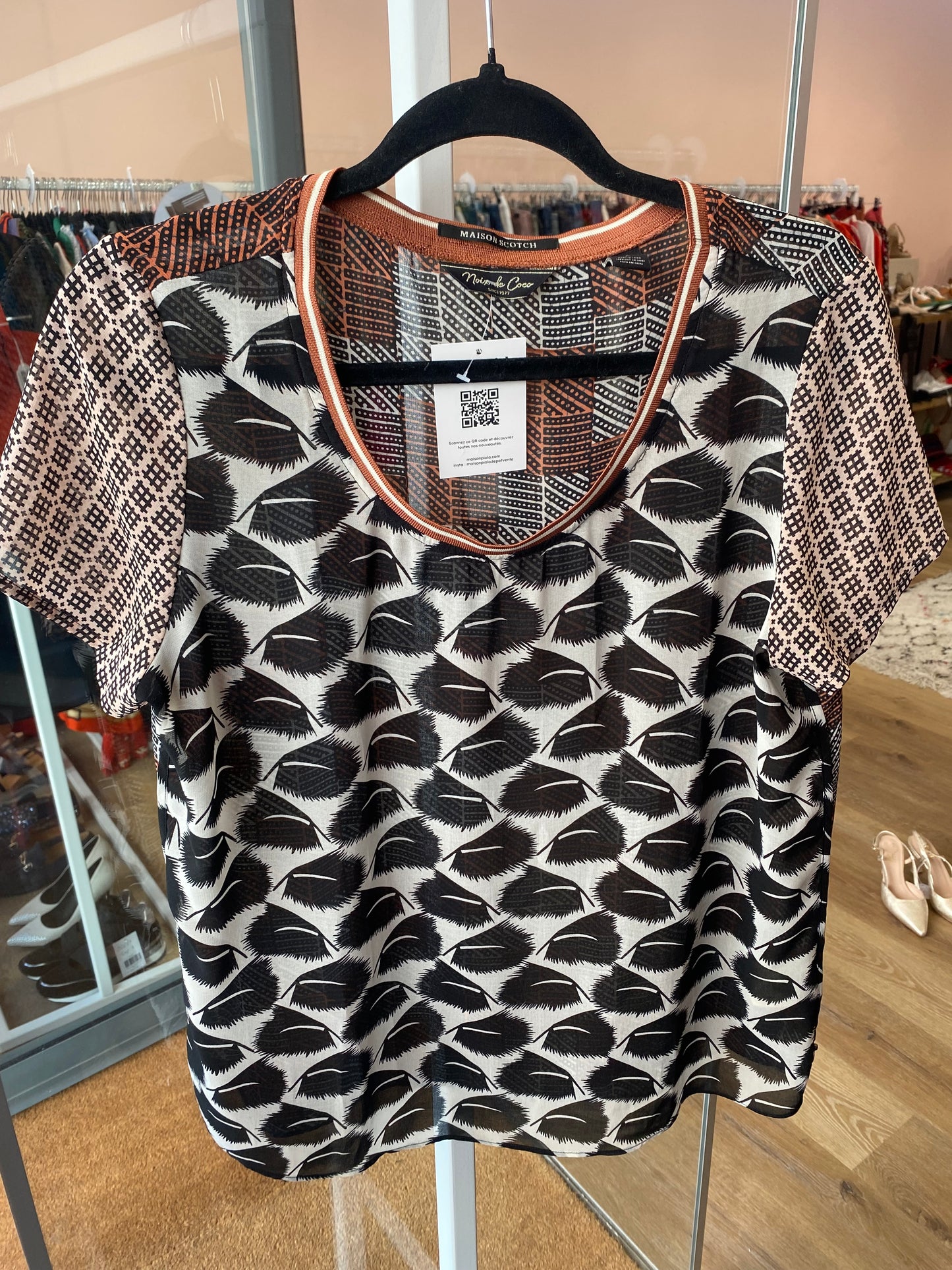 T-shirt Maison Scotch T.M