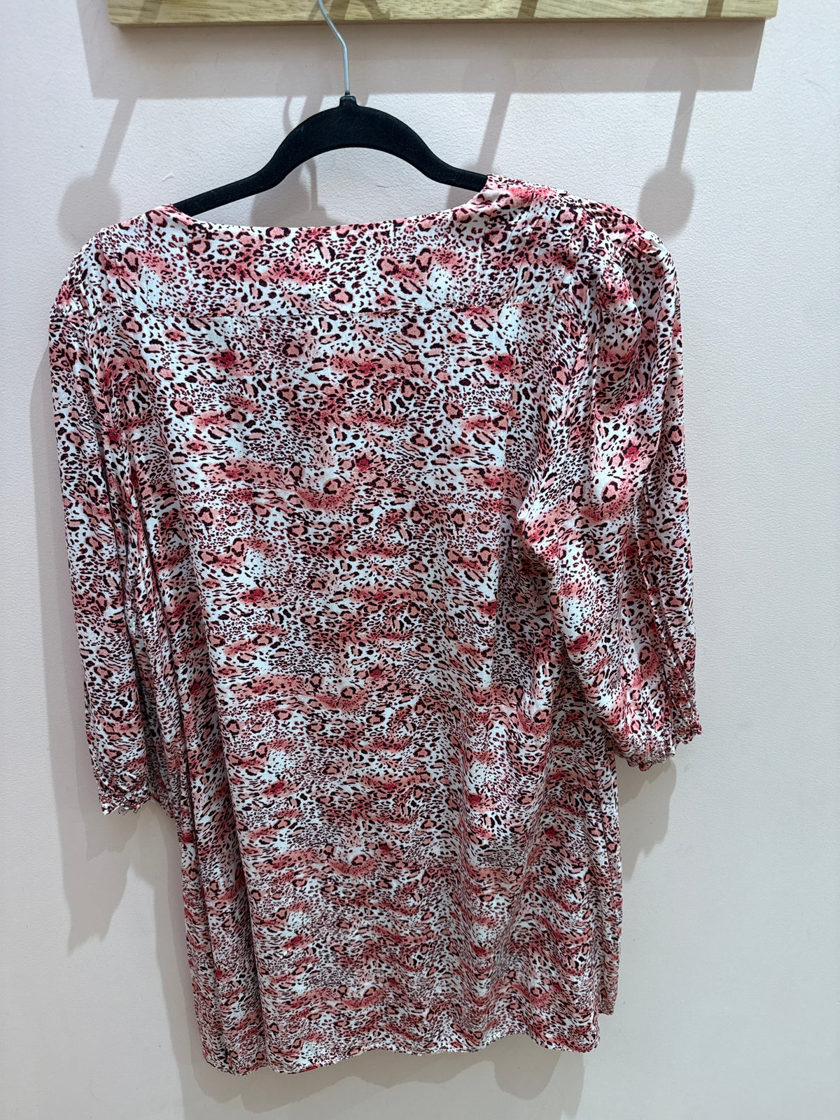 Freeman robe leopard rose XL