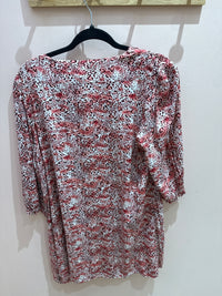 Freeman robe leopard rose XL