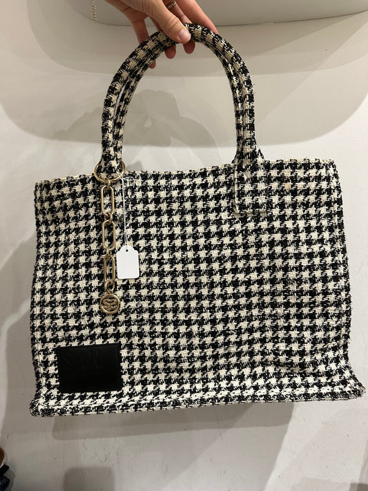 Sac cabas Sandro tweed