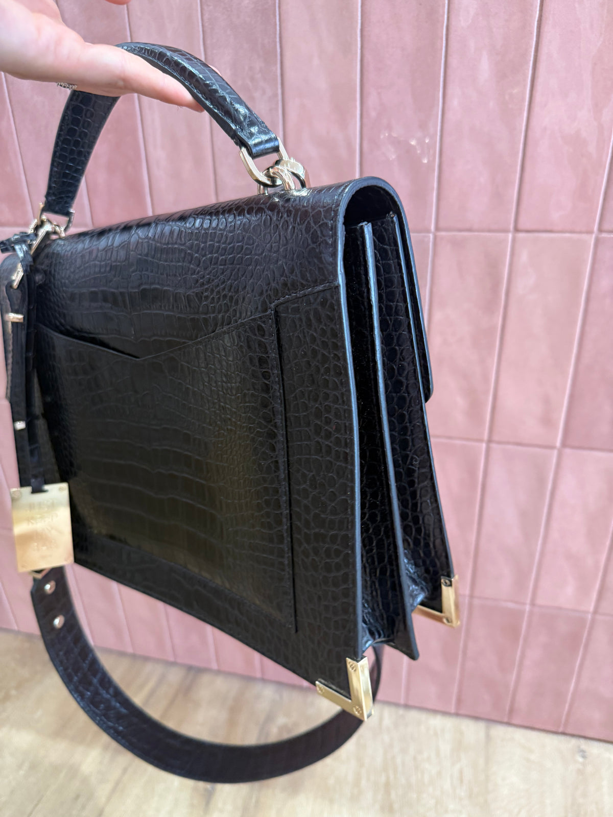 Sac the Kooples cuir grand format