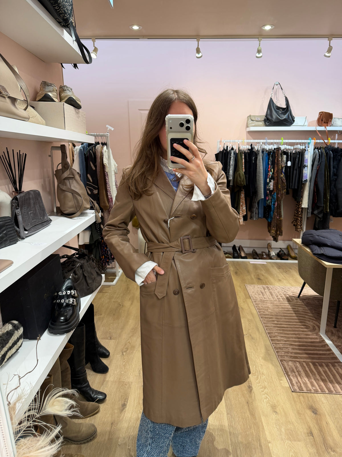 Veste en cuir taille 36 13/10