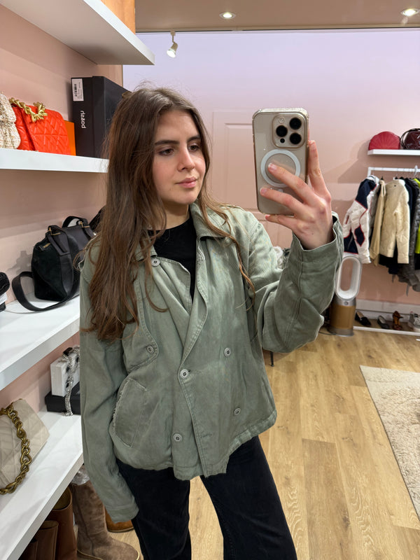 Veste courte kaki Rails T.L