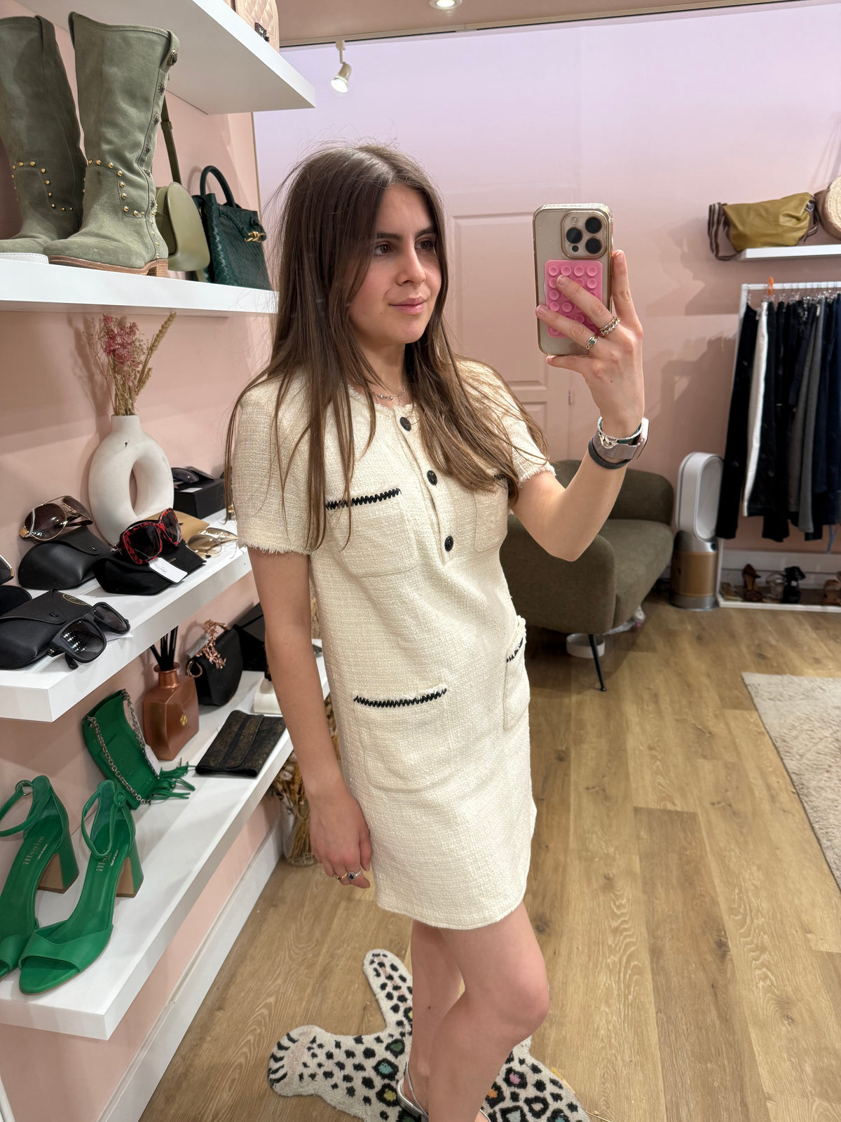 Robe en tweed Gérard Darel T36 06/06