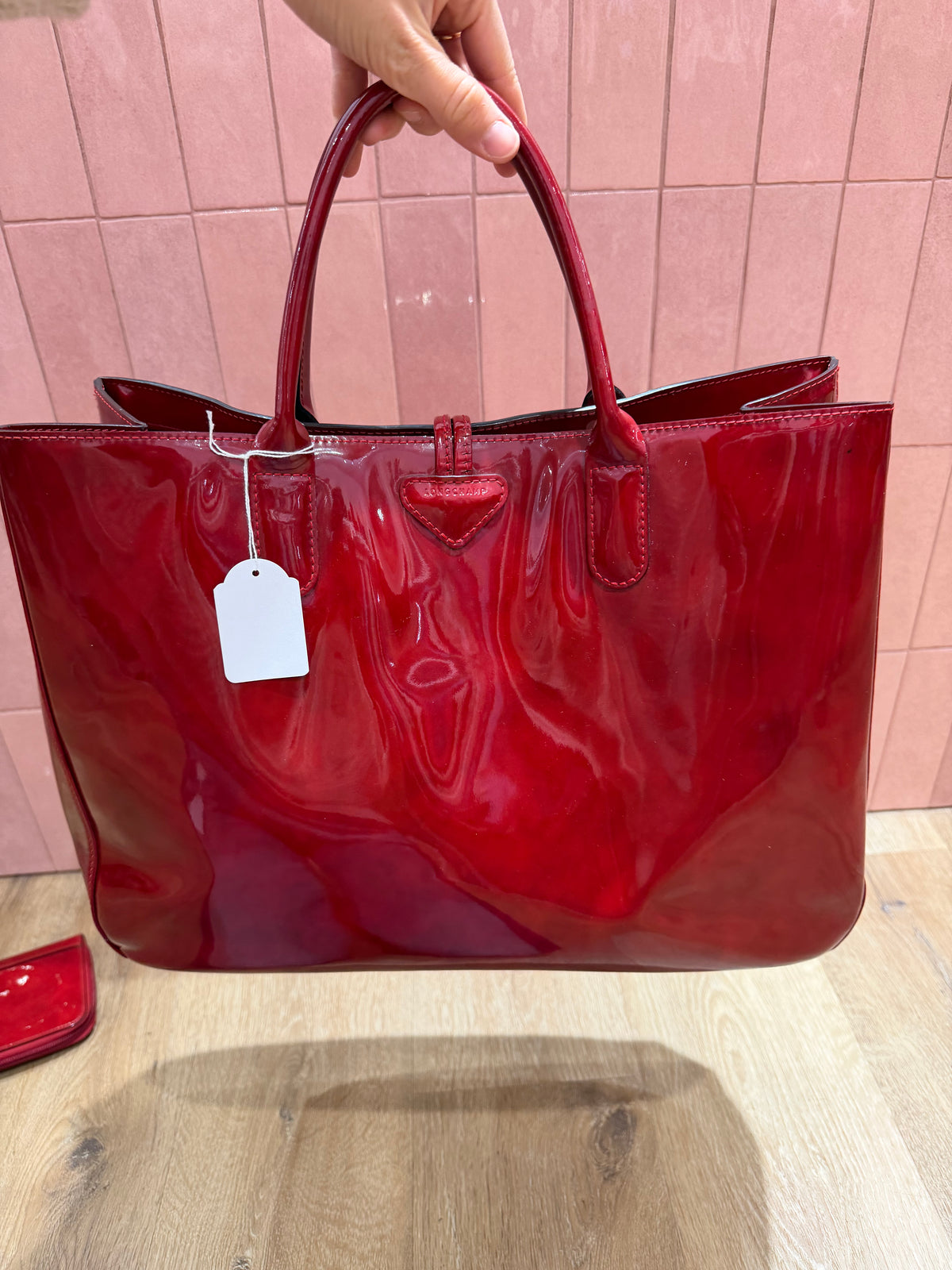 Sac Longchamp + compagnon rouge 22/10