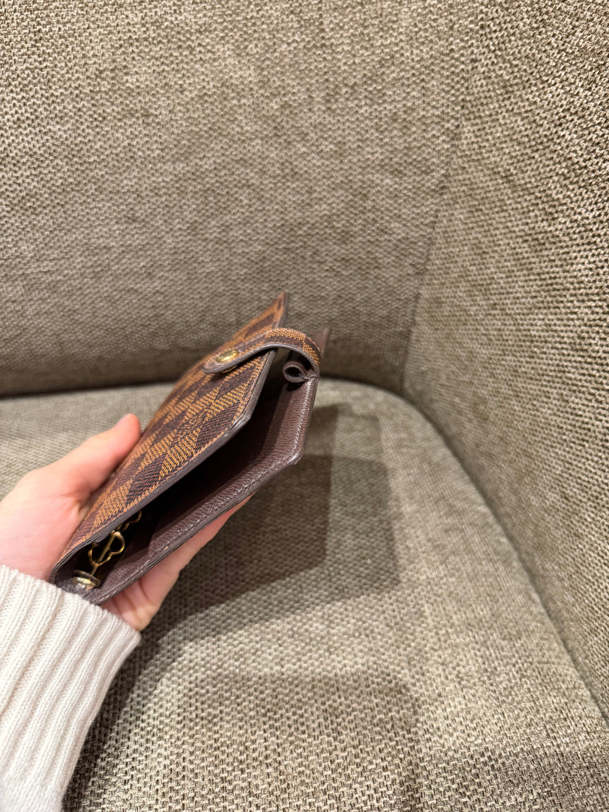 Agenda Louis Vuitton Damier Ébène 19/10