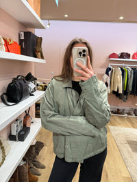 Veste courte kaki Rails