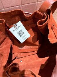 Sac rouge en daim Comptoir des Cotonniers T.TU