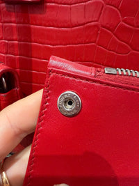 Sac de jour rouge Saint Laurent 09/09
