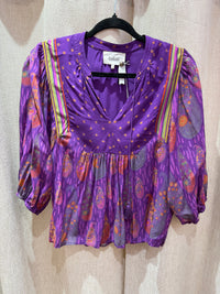 Blouse rose et violette Ba&sh T.S 05/09