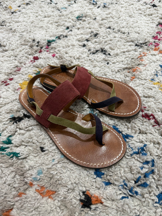 Sandales sœur cuir t.38