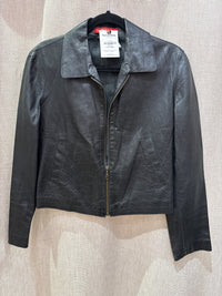 Veste cuir MELLENCAMP T.40