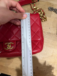 Sac Chanel timeless 27/10 rouge