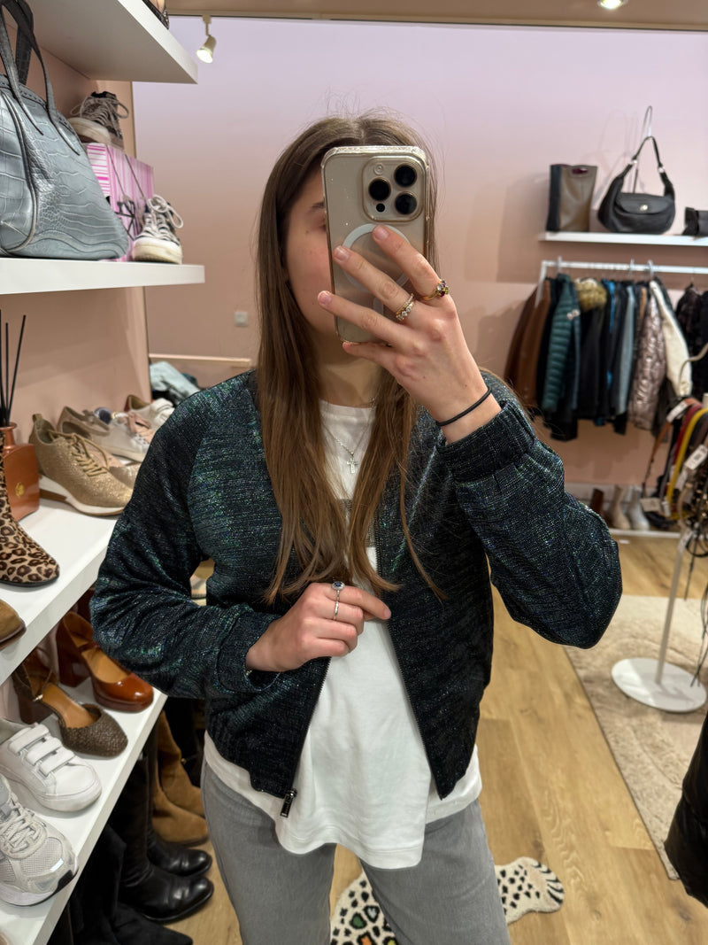 Bomber Vert brillant T.36