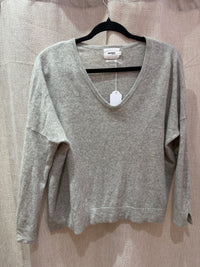 pull gris not shy en cachemire T.L 28/08