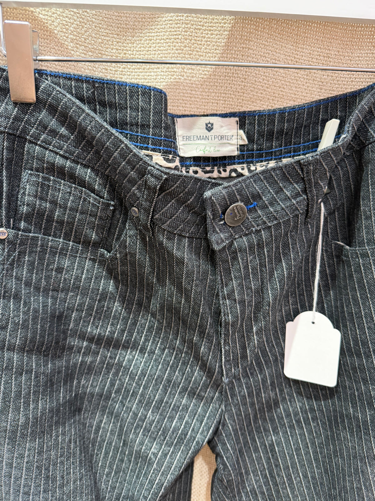 Jean à rayures Freeman Porter taille 42 21/10