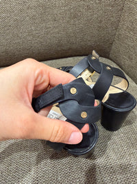 Jimmy Choo - Sandales noires à talons - T.36 1/2 01/09