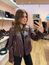 Veste en cuir Zapa T.42 09/09