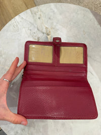 Portefeuille Lancel rose/ rouge