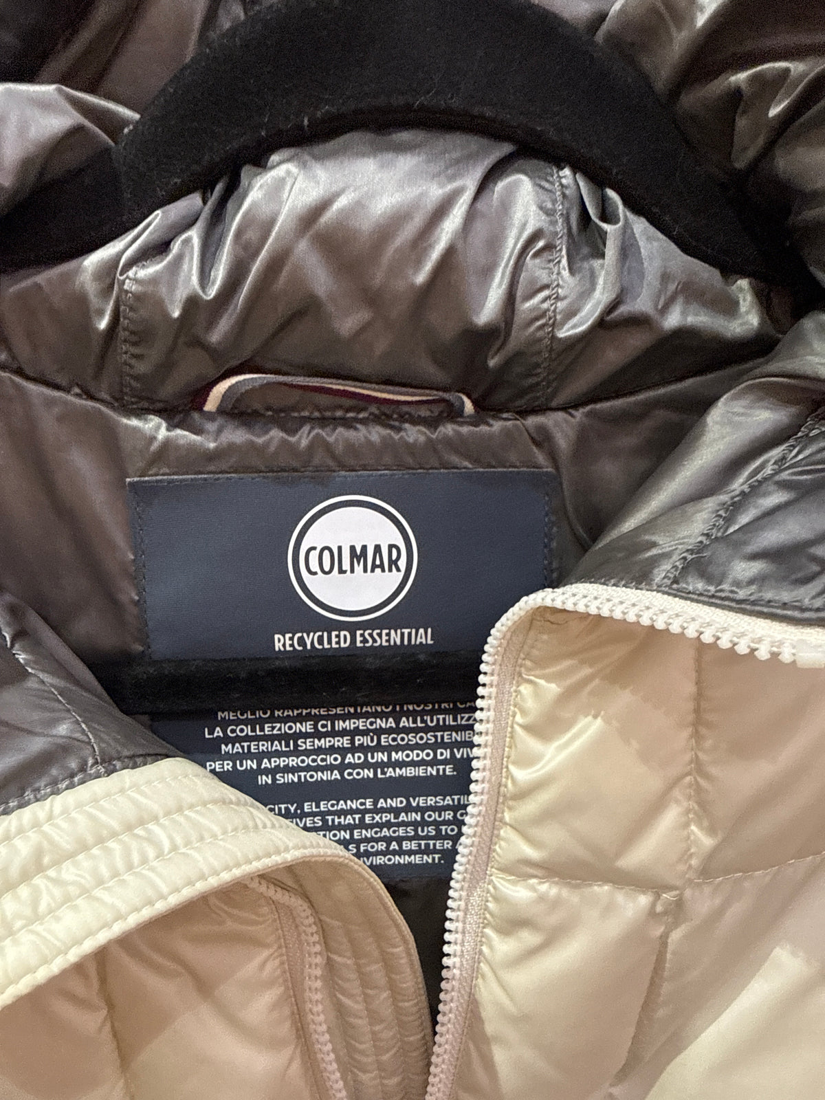 Colmar Doudoune crème T.36 20/07