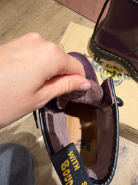 Bottines prune Dr. Martens T.37 26/09