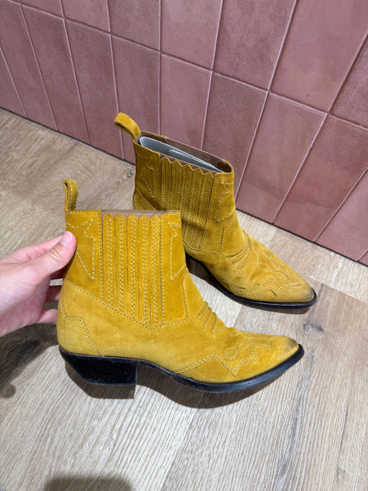 Bottines santiag 38 roseanna Jaunes