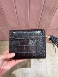 Lancel porte-feuille marron 23/07