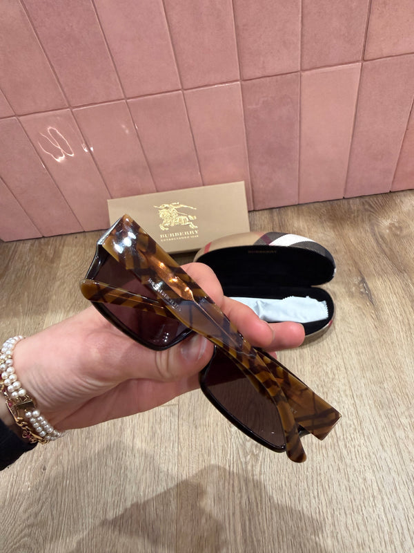 Lunettes Burberry Marron carreaux