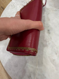 Portefeuille Lancel rose/ rouge