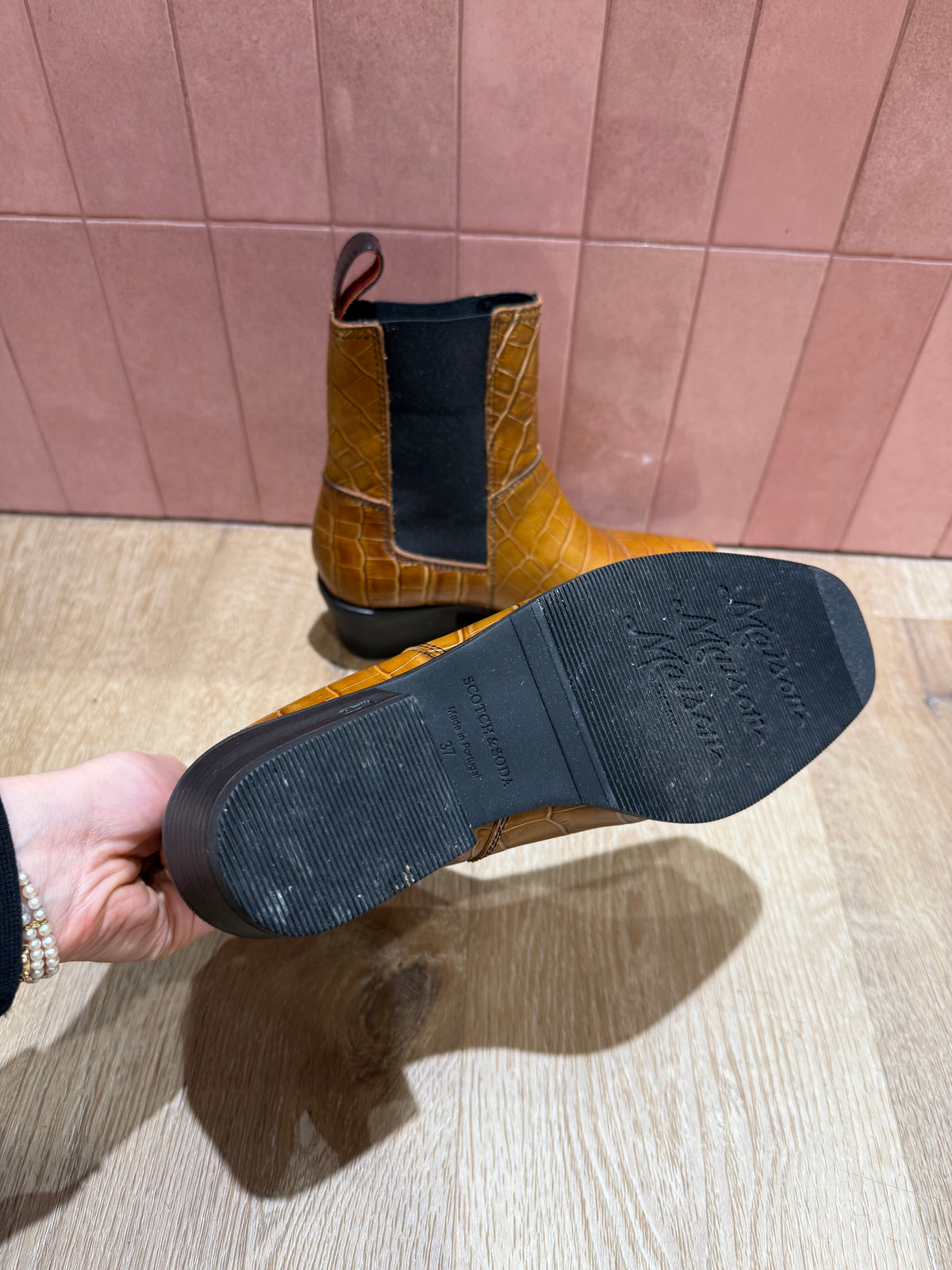 Bottines camel Scotch & Soda t.37