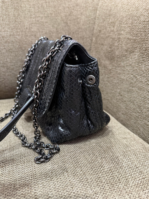 Sac noir en cuir  Longchamp 20/09