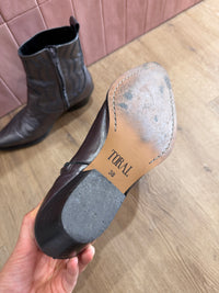 Bottines argentées - Toral - T.38 11/09