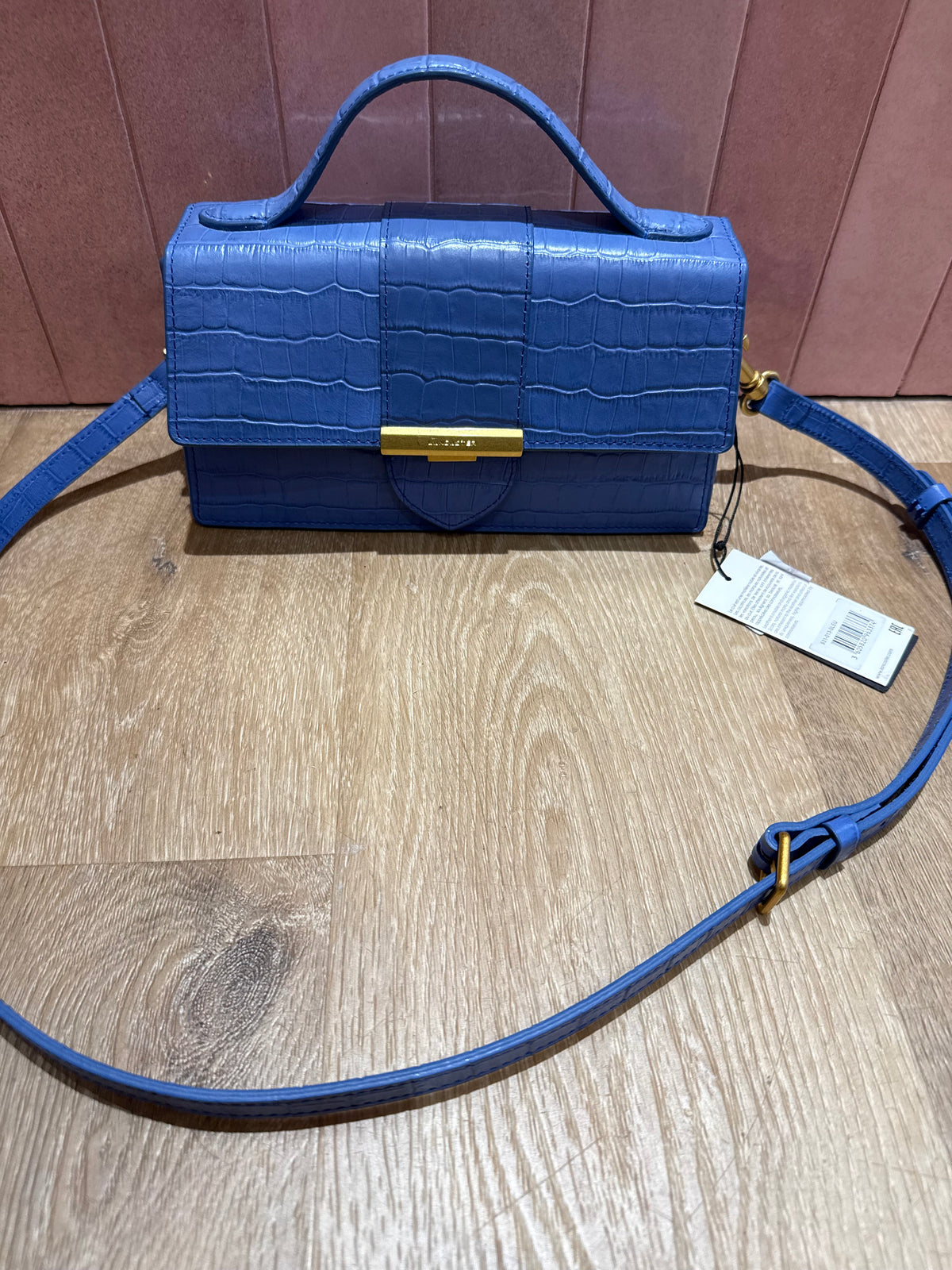 Lancaster - Sac neuf Bleu - cuir 03/06
