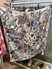 Foulard en soie Longchamp