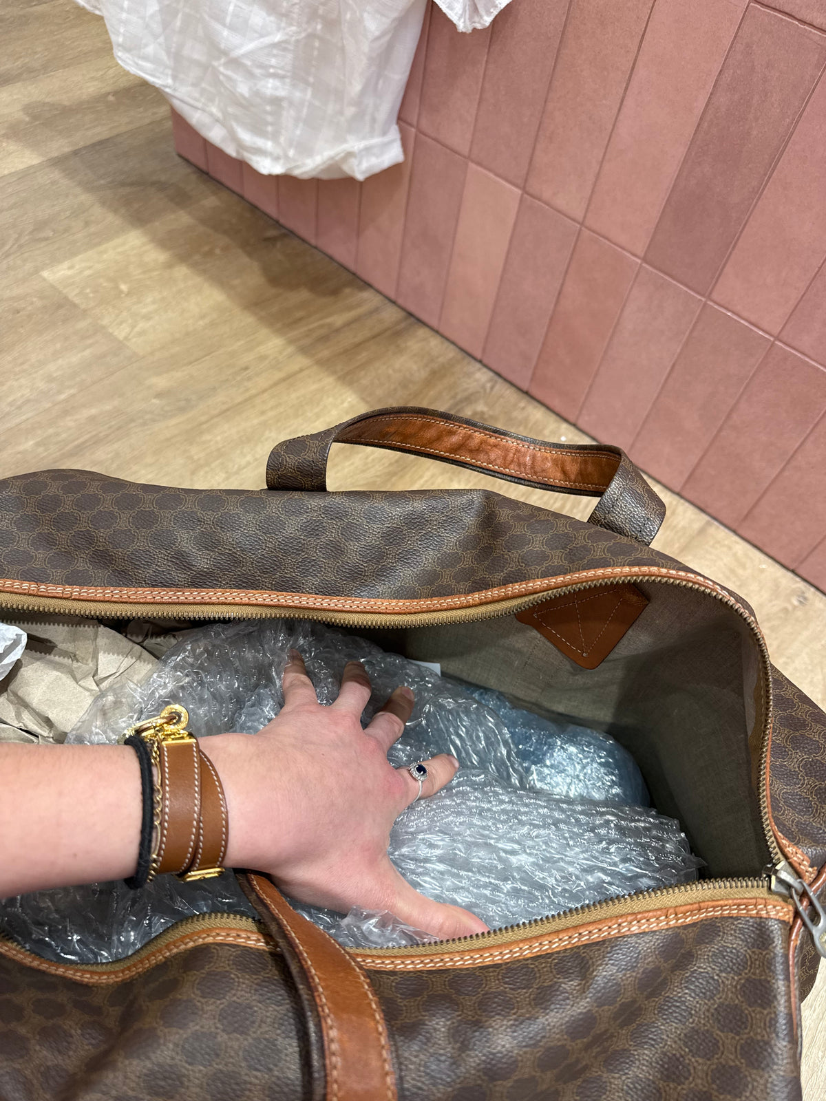 Sac Céline voyage monogramme