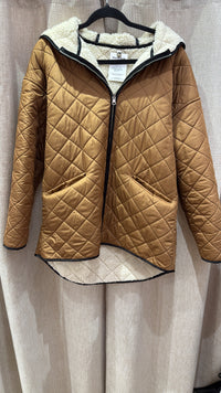 Manteau blanc I.Code fausse fourrure T.40