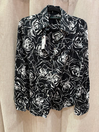 Chemise Noir Ralph Lauren T.40