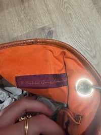 Sac beige et orange Lancel 21/10