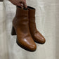 Bottines marron mazelie cuir T.38