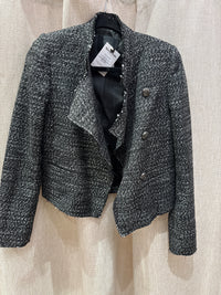 Veste tweed IKKS 14% laine T.38