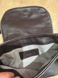 Sac en cuir marron chocolat Naterra 01/06