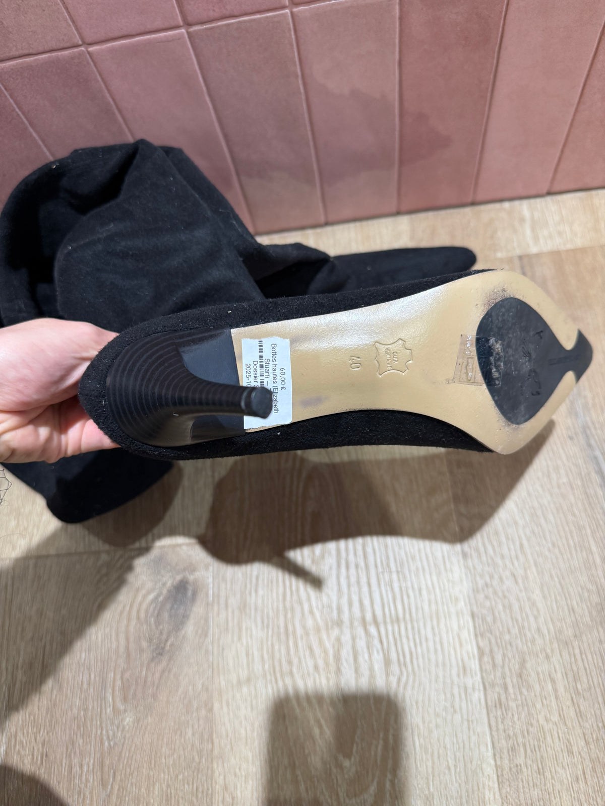 Bottes hautes (Elizabeth Stuart) — T.40